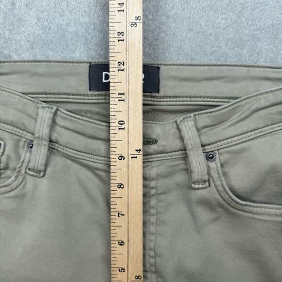 DU/ER No Sweat Slim Pants Men's 34 X 30 Khaki Five Pocket Cotton Lyocell Stretch - Picture 14 of 14